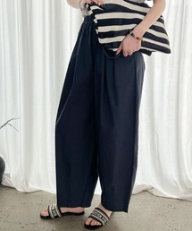 BANICO（バニコ）の「ハイウエストタックワイドパンツ（カーゴパンツ）」