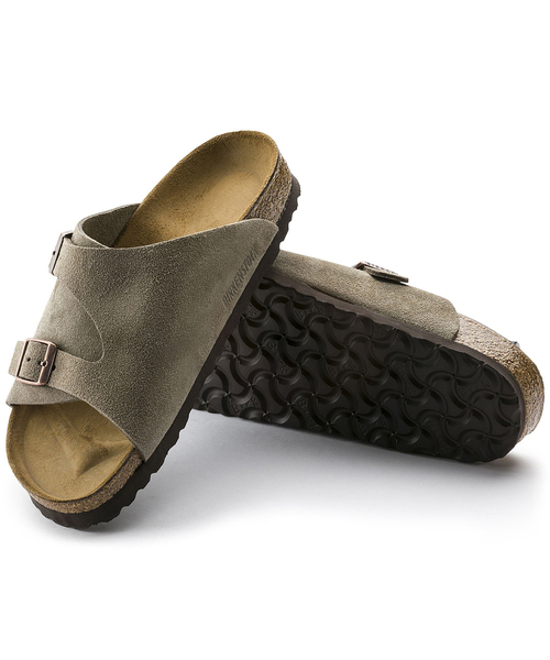 BIRKENSTOCK（ビルケンシュトック）の「BIRKENSTOCK / ビルケンシュトック チューリッヒ ナロー 1025060 / 50463（サンダル・メンズ・ブラック/ベージュ・43/42/41/40）」の7枚目の写真