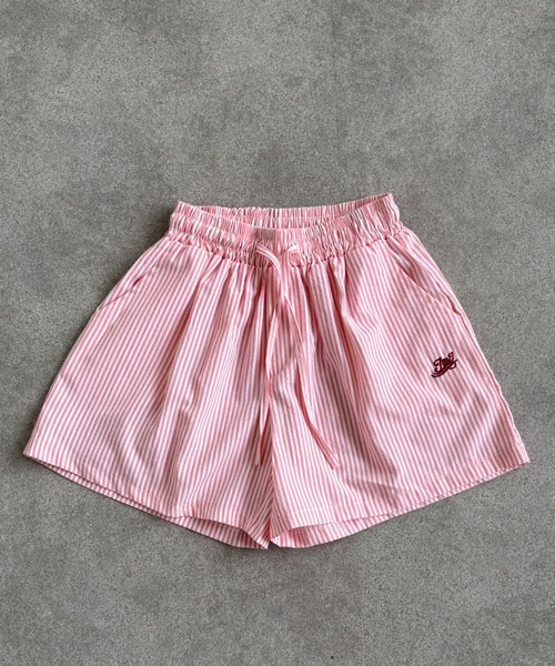 Teem Store(チームストア)の「ワンポイントストライプショートパンツ(その他パンツ・レディース・ブルー/ピンク・S/M)」の13枚目の写真