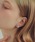 ECRELiGN[j́uBijou Ribbon Pearl Pierce/rW[{p[sAXisAXipjjvbVo[