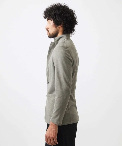 MICHEL KLEIN HOMME (ミッシェルクランオム)の「カットコンバーチブルジャケット(テーラードジャケット・メンズ・ホワイト/ブラック/カーキ・MEDIUM/LARGE/X-LARGE)」の12枚目の写真