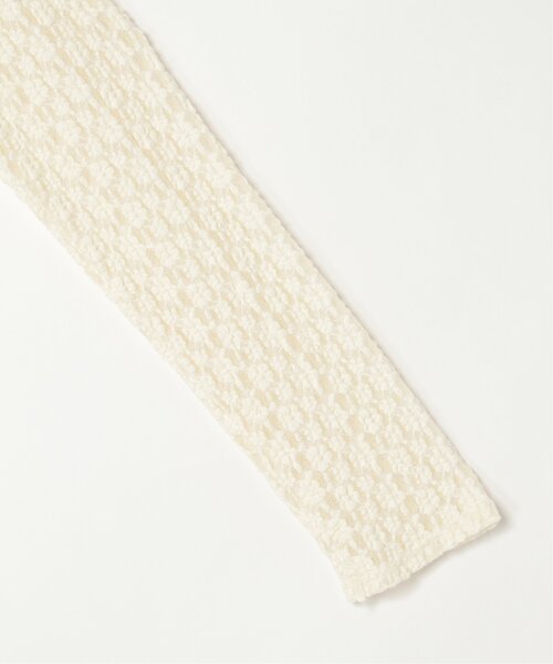 notch.(ノッチ)の「カットレース襟付きカーディガン(カーディガン/ボレロ・レディース・ブラウン/ブラック/アイボリー・M)」の13枚目の写真