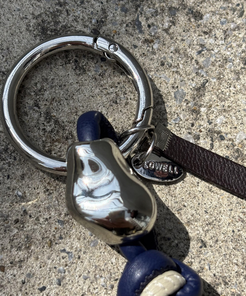 LOWELL things（ロウェル　シングス）の「MERCIチャーム/バッグチャーム/マルチチャーム（チャーム・レディース・ブラック/ネイビー・フリー）」の8枚目の写真