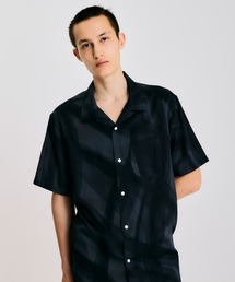 NOISE MAKER | サテンオープンカラーシャツ【MADE IN JAPAN】(シャツ/ブラウス)