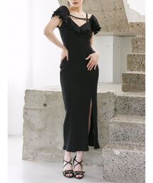 EATME | ベルテッドラッフルフリルワンピース(ワンピース)