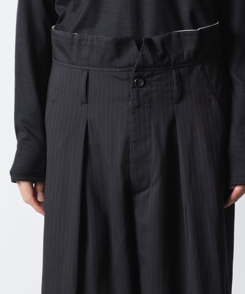 ATTACHMENT（アタッチメント）の「T/W/SI ストレッチギャバジン フラップトラウザーズ / T/W/SI STRETCH GABARDINE FLAP TROUSERS（スラックス・メンズ・グレー系/ブラック系/ダークネイビー/ブラック・1/2）」の14枚目の写真