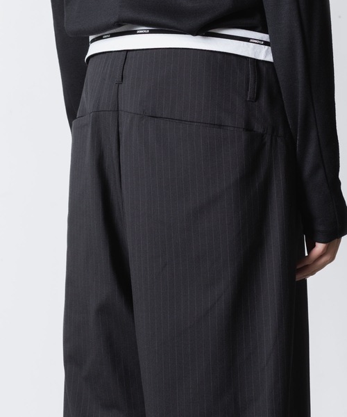 ATTACHMENT（アタッチメント）の「T/W/SI ストレッチギャバジン フラップトラウザーズ / T/W/SI STRETCH GABARDINE FLAP TROUSERS（スラックス・メンズ・グレー系/ブラック系/ダークネイビー/ブラック・1/2）」の18枚目の写真