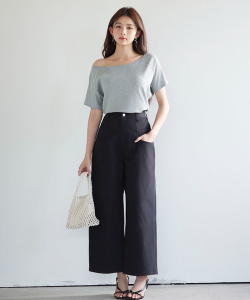 denierデニール D/dディー　ビッグポケットペグトップパンツ　チノ denierデニール D/dディー ビッグポケットペグトップパンツ チノ