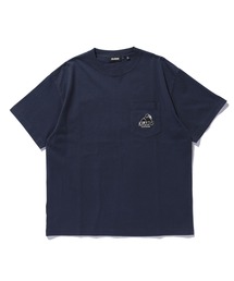 X-LARGE ネイビー/ライトブルー L XLARGE｜エクストララージのTシャツ/カットソー（ブルー
