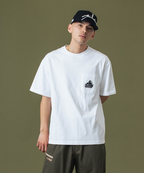 SLANTED OG S/S POCKET TEE（Tシャツ/カットソー）｜XLARGE