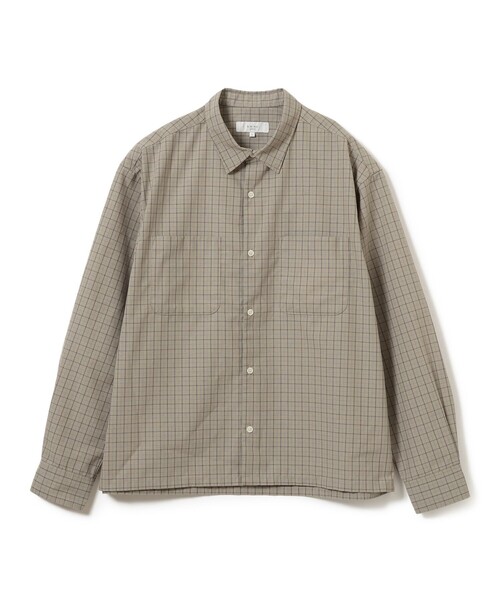 B:MING by BEAMS（ビーミングバイビームス）の「チェック ショート シャツ（シャツ/ブラウス・メンズ・オレンジ/ベージュ・L/M/S/XL）」の19枚目の写真