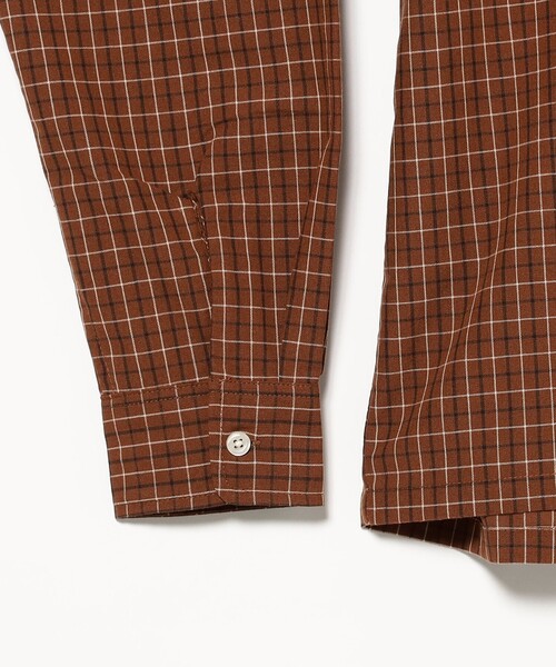 B:MING by BEAMS（ビーミングバイビームス）の「チェック ショート シャツ（シャツ/ブラウス・メンズ・オレンジ/ベージュ・L/M/S/XL）」の12枚目の写真