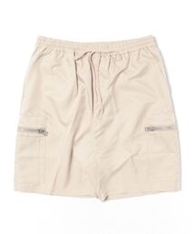 【WEB&DEPOT限定】DankeSchon/ダンケシェーン/PT TWILL ZIPCARGO SHORTS