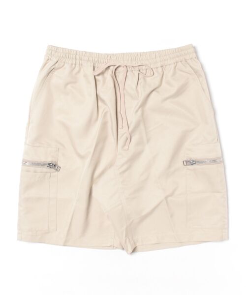 DANKE SCHON(ダンケシェーン)の「【WEB&DEPOT限定】DankeSchon/ダンケシェーン/PT TWILL ZIPCARGO SHORTS(その他パンツ・レディース・ベージュ/ホワイト・M/L)」の2枚目の写真