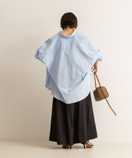 NOLLEY’S（ノーリーズ）の「【MAQWEL/マクウェル】ソフトタフタワンピース（ワンピース・レディース・ブラック/ブラウン・FREE）」の14枚目の写真