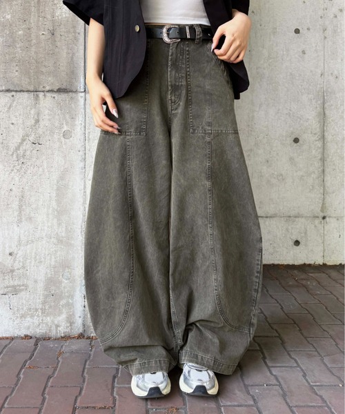 ウォッシュド ベイカーパンツ WASHED BAKER PANTS Shinzone（シンゾーン）】WASHED BAKER PANTS