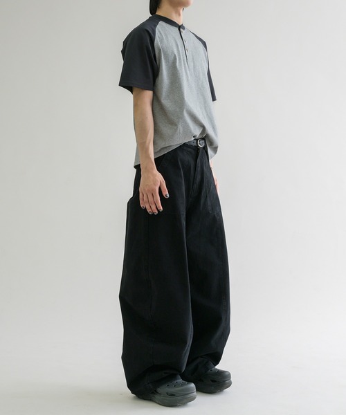EPNK（イーピーエヌケー）の「【EPNK】Washed cotton baker pants / ウォッシュドコットンベイカーパンツ（その他パンツ・メンズ・サンドベージュ/ブラック/カーキ・SMALL/MEDIUM/LARGE）」の13枚目の写真