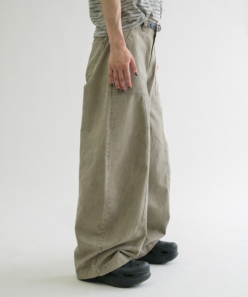 アナクロノーム ベッルテッド ブッシュパンツ ベイカーパンツ 03 綿 メンズ アナクロノーム ベッルテッド ブッシュパンツ ベイカーパンツ 03