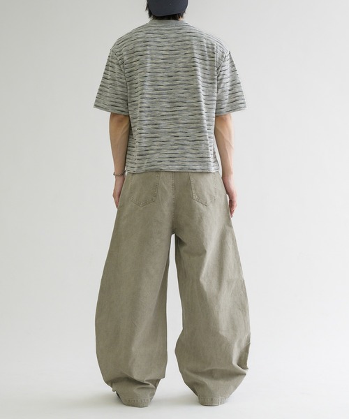 【EPNK】ウォッシュドコットンベイカーパンツ サンドベージュ L EPNK】Washed cotton baker pants / ウォッシュドコットン