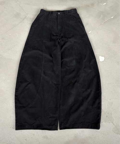 【EPNK】ウォッシュドコットンベイカーパンツ サンドベージュ L epnok パンツ 「EPNK」Washed cotton baker pants / ウォッシュ
