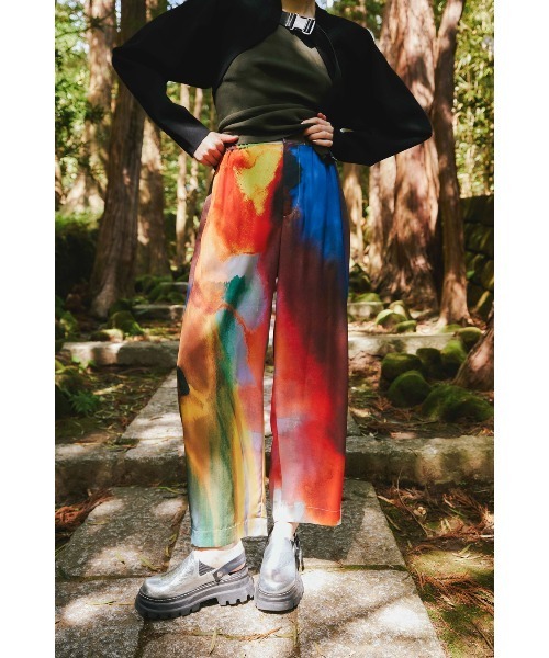 パンツ OMMO EVOLVE PRINT PT EVOLVE PRINT PT（スラックス）｜OMMO（オーエムエムオー）の