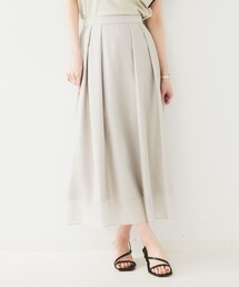 【新品未使用】UNTITLED スカート　ベージュ UNTITLED｜アンタイトルのスカート（ベージュ系）通販 - ZOZOTOWN