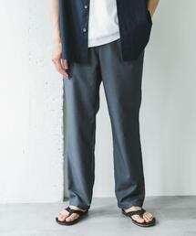 『速乾/接触冷感/イージーケア』ウールライクイージートラウザー