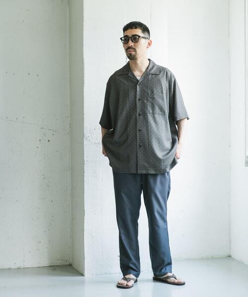 速乾/接触冷感/イージーケア』ウールライクイージートラウザー