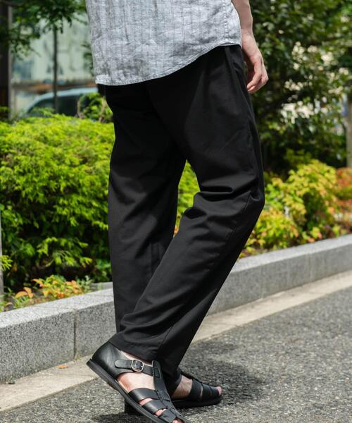 速乾/接触冷感/イージーケア』ウールライクイージートラウザー