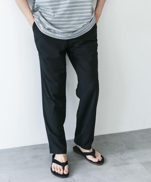 URBAN RESEARCH DOORS(アーバンリサーチドアーズ)の「『速乾/接触冷感/イージーケア』ウールライクイージートラウザー(スラックス・メンズ・ベージュ系その他/グレー/ブラック・SMALL/MEDIUM/LARGE)」の5枚目の写真