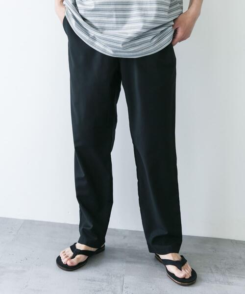 URBAN RESEARCH DOORS(アーバンリサーチドアーズ)の「『速乾/接触冷感/イージーケア』ウールライクイージートラウザー(スラックス・メンズ・ベージュ系その他/グレー/ブラック・SMALL/MEDIUM/LARGE)」の6枚目の写真