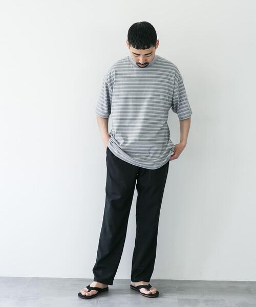 URBAN RESEARCH DOORS(アーバンリサーチドアーズ)の「『速乾/接触冷感/イージーケア』ウールライクイージートラウザー(スラックス・メンズ・ベージュ系その他/グレー/ブラック・SMALL/MEDIUM/LARGE)」の7枚目の写真