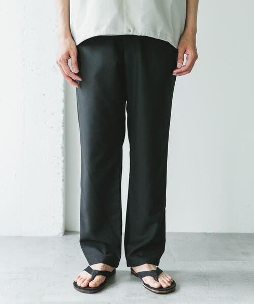 URBAN RESEARCH DOORS(アーバンリサーチドアーズ)の「『速乾/接触冷感/イージーケア』ウールライクイージートラウザー(スラックス・メンズ・ベージュ系その他/グレー/ブラック・SMALL/MEDIUM/LARGE)」の9枚目の写真