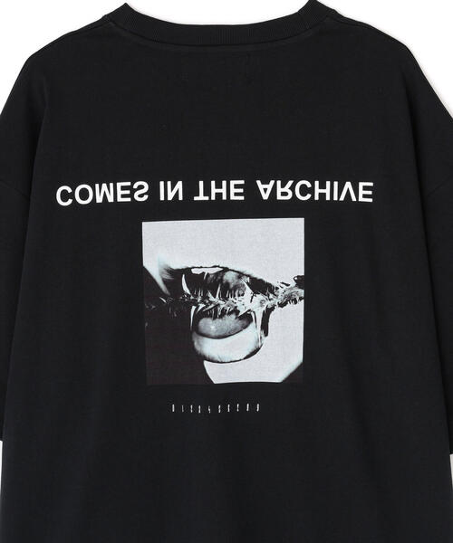 A4A(エーフォーエー)の「A4A/エーフォーエー/BLACK S/S TEE MOUTH(Tシャツ/カットソー・メンズ・ブラック・S/M/L)」の8枚目の写真