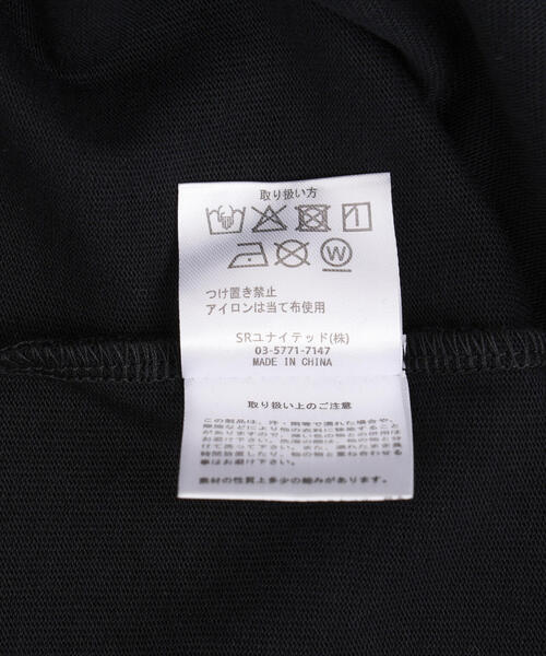 A4A(エーフォーエー)の「A4A/エーフォーエー/BLACK S/S TEE MOUTH(Tシャツ/カットソー・メンズ・ブラック・S/M/L)」の10枚目の写真