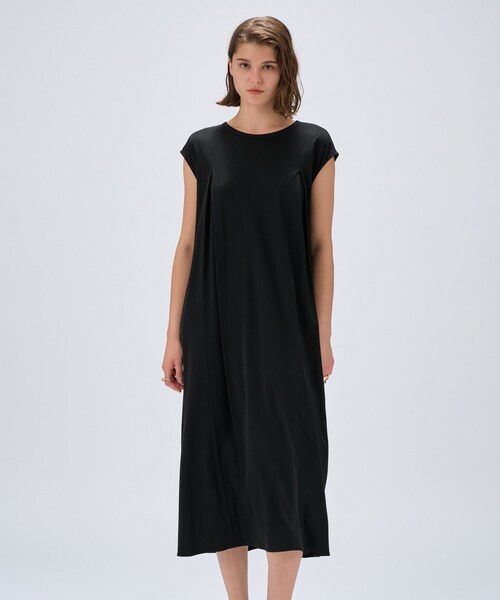 cloenc（クロエンス）の「【手洗い可】バックツイストワンピース（ワンピース・レディース・カーキ/ブラック・02）」の10枚目の写真