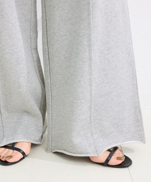 B.C STOCK(ベーセーストック)の「手洗い可 / パウダー加工センターシームパンツ(その他パンツ・レディース・グレー/スミクロ・FREE)」の17枚目の写真