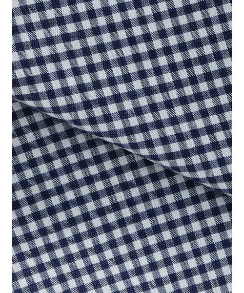 SUIT SQUARE(スーツスクエア)の「半袖ワイシャツ ノンアイロンストレッチ COOL MAX ホリゾンタルカラー ドレスシャツ(ビジネスシャツ・メンズ・ネイビー系/ホワイト系/ブルー系・3L/LL/L/M/S)」の17枚目の写真