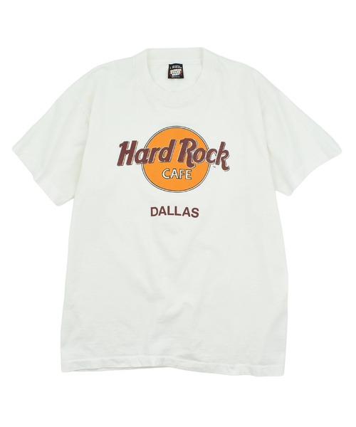 LABORATORY R(ラボラトリーアール)の「【USED】90’s SCREEN STARS “HARD ROCK CAFE” 企業ロゴ Tシャツ USA製(Tシャツ/カットソー・メンズ・ホワイト・LARGE)」の1枚目の写真