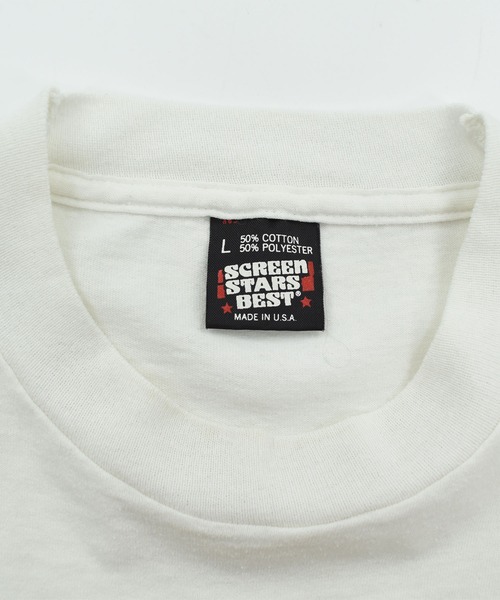 LABORATORY R(ラボラトリーアール)の「【USED】90’s SCREEN STARS “HARD ROCK CAFE” 企業ロゴ Tシャツ USA製(Tシャツ/カットソー・メンズ・ホワイト・LARGE)」の5枚目の写真