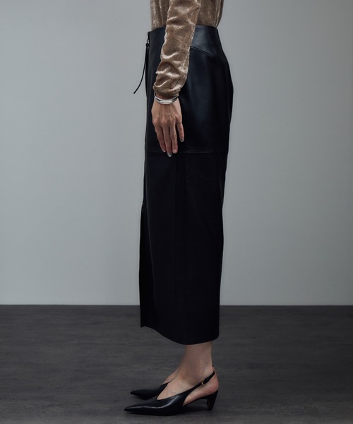 セール】ラムレザータイトスカート（スカート）｜SALON adam et rope