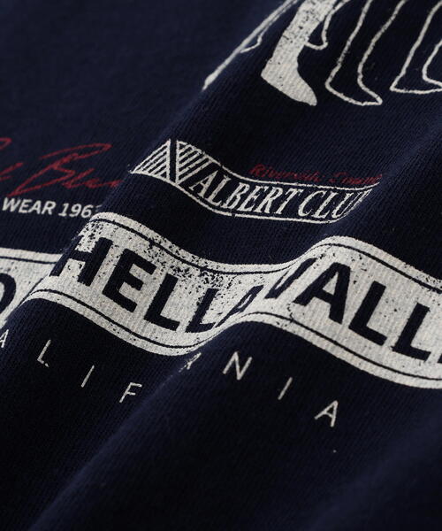 FREE'S MART（フリーズマート）の「レトロスポーツプリントＴシャツ（Tシャツ/カットソー・レディース・ホワイト/ブラウン/ネイビー・FREE）」の8枚目の写真