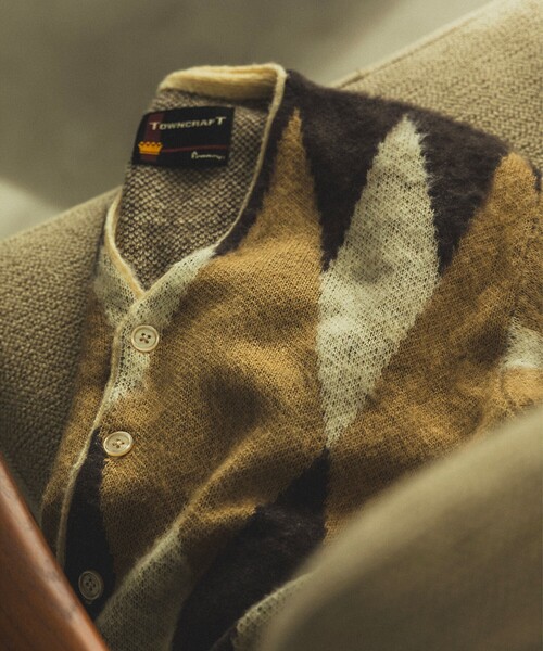 TOWNCRAFT（タウンクラフト）の「【別注】TOWN CRAFT / シャギー カーディガン（ユニセックス）（カーディガン/ボレロ・メンズ・その他1/その他2/その他3/その他・S/M/L/XL）」の3枚目の写真