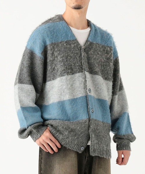 TOWNCRAFT（タウンクラフト）の「【別注】TOWN CRAFT / シャギー カーディガン（ユニセックス）（カーディガン/ボレロ・メンズ・その他1/その他2/その他3/その他・S/M/L/XL）」の3枚目の写真