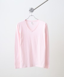 TRUSS ｽﾘﾑﾌｨｯﾄVﾈｯｸﾛﾝｸﾞｽﾘｰﾌﾞTｼｬﾂ