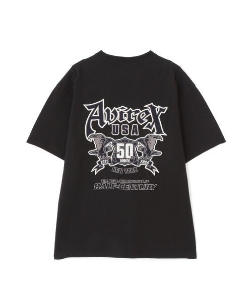AVIREX(アヴィレックス)の「《50th Anniversary》GRAPHIC S/S T-SHIRT / 50周年 グラフィック 半袖Tシャツ / AVIREX / アヴィレックス(Tシャツ/カットソー・メンズ・ホワイト/ブラック・L/M/XL/2XL)」の6枚目の写真
