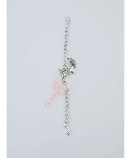 Ank Rouge(アンクルージュ)の「天使のチャーム裏毛スカート(スカート・レディース・グレー/ピンク/ブラック・M)」の17枚目の写真