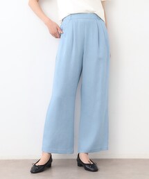 LAURA ASHLEY（ローラアシュレイ）の「【STORY掲載！/ウエストゴム／タックあり】セルロースデニム イージーパンツ（デニムパンツ）」