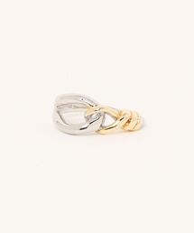 MAISON BREEZE（メゾンブリーズ）の「【MAISON BREEZE】リング Combination Metal ニッケルフリー メタル クロス ツイスト ∞ 13号 指輪 OSWY（リング）」