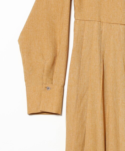 セール】プリーツ キリカエ キーネック ワンピース（ワンピース）｜Ray